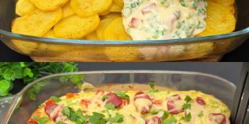 Herzhafter Kartoffelauflauf