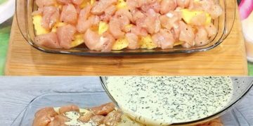 Hähnchen Kartoffel Gratin, Wooow der Duft alleine