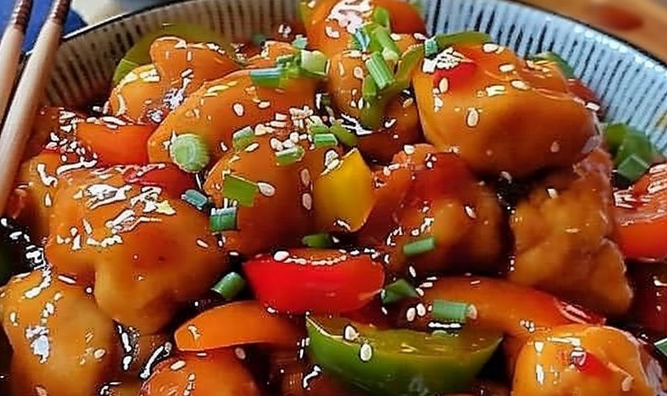 Hähnchen Süßsauer Besser Als Im Chinesischen Restaurant!