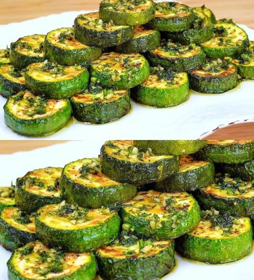 Ohh mensch Ich habe noch nie so leckere Zucchini gegessen