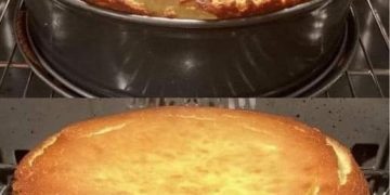 Ultracremiger Käsekuchen mit 2 Packung Puddingpulver der im Mund schmilzt
