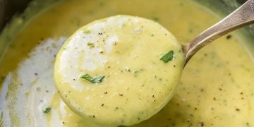 Cremige Zucchinisuppe