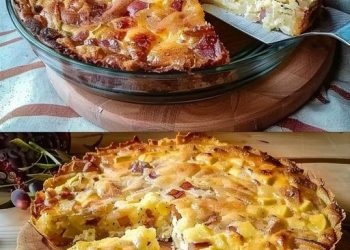 Bodenloser Zwiebelkuchen