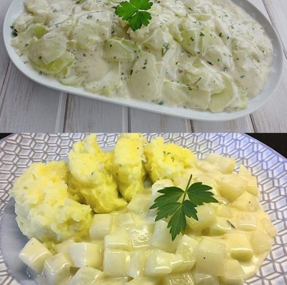 Kohlrabi in Sahnesauce, So schnell so einfach so megalecker!