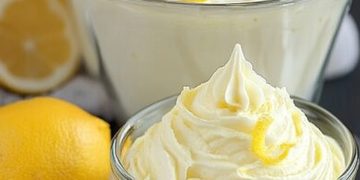 Zitronencreme Mit Nur 3 Zutaten: Ein Erfrischendes Vergnügen