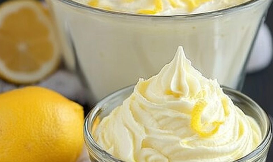 Zitronencreme Mit Nur 3 Zutaten: Ein Erfrischendes Vergnügen