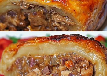 Käse Hackbraten in Blätterteig – Der macht mich verrückt!