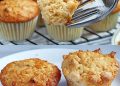 Apfel Haferflocken Muffins
