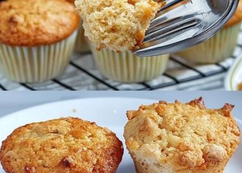 Apfel Haferflocken Muffins