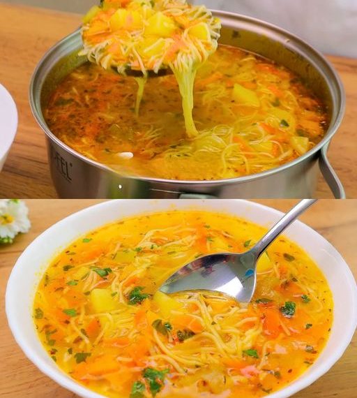 Meine Großmutter ist kerngesund, diese Gemüsesuppe ist wie Medizin