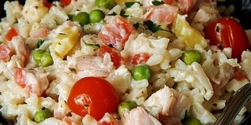 Thunfisch-Reis-Salat