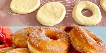Rezept für frittierte Donuts