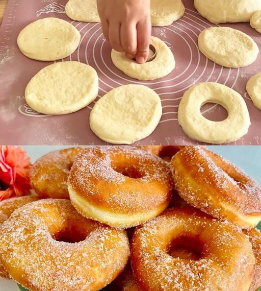 Rezept für frittierte Donuts