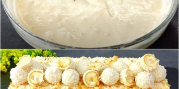 Raffaello-Kuchen, so saftig und so lecker