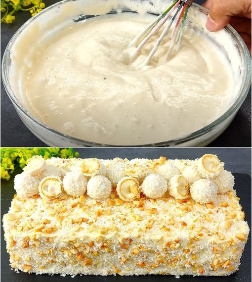 Raffaello-Kuchen, so saftig und so lecker