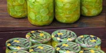 Das bereite ich jedes Jahr nur 2 kg Gurken und 3 Minuten kochen