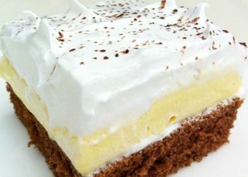 Vanillecreme Kuchen ohne Backen