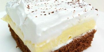 Vanillecreme Kuchen ohne Backen