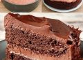 Schokokuchen mit 850 ml Schlagsahne in 1 Stunde zubereitet
