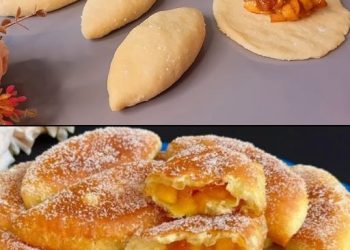 Apfel Quarktaschen die einfach immer gelingen