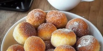Quarkbällchen in 5 Minuten ein Tassenrezept