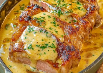 Klassisch und köstlich: Kasseler in cremiger Honig-Senf-Sahne