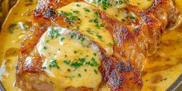 Klassisch und köstlich: Kasseler in cremiger Honig-Senf-Sahne