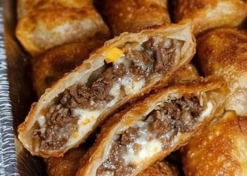 Philly Cheesesteak-Eierrollen: