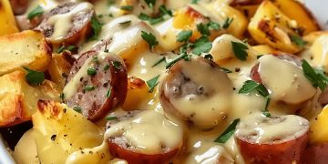 Woahhh konnte ich täglich essen, Käse-Ranch Kartoffeln Rezept!