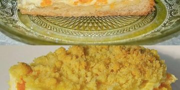 Streuselkuchen mit Mandarinen und Schmand