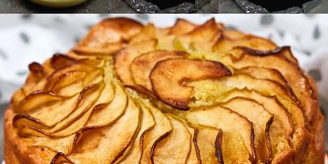 Wir haben noch nie einen duftenderen flauschigen Apfelkuchen gerochen! Du brauchst nur wenige Zutaten
