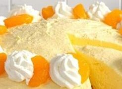 Schüttelkuchen mit Mandarine