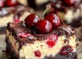  Kirsch-Käsekuchen Brownies 