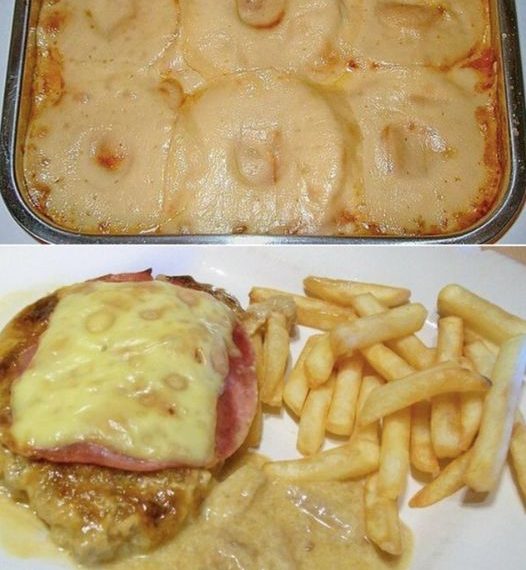 Ananas-Schinken, Leichtes und leckeres Abendessen