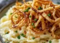 Käsespätzle mit Röstzwiebeln