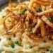 Käsespätzle mit Röstzwiebeln