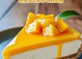 Mango-Kokos-Käsekuchen mit Passionsfruchtglasur