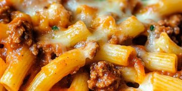  Nudelauflauf mit Hackfleisch – Einfach, herzhaft, unwiderstehlich! 