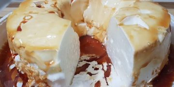 Schneller 10 Minuten Schaumkuchen
