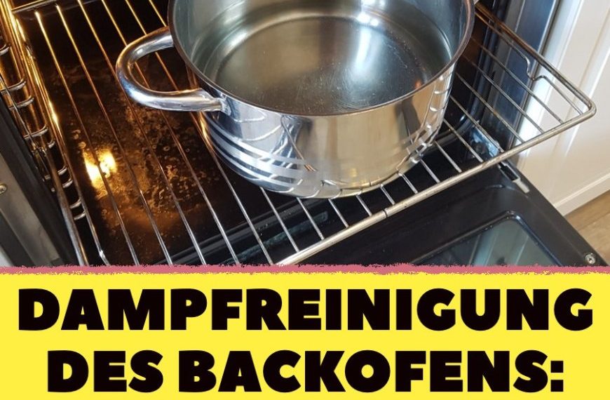 Haushaltstipp: So einfach reinigst du den Backofen mit Wasserdampf